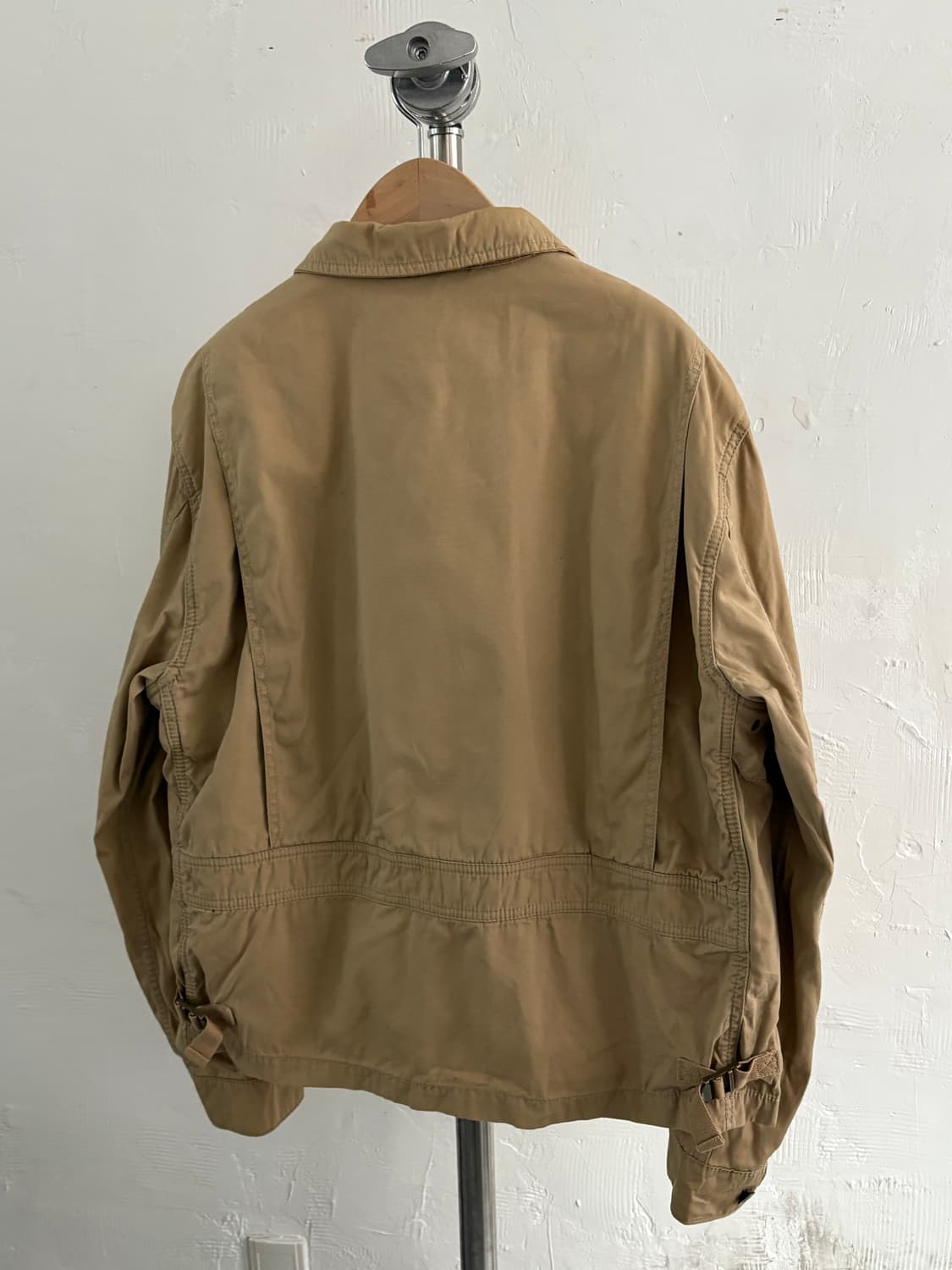 Polo 폴로 랄프로렌 베이지 컬러 엘보우자수 코튼 헤링턴 자켓 상품이미지5