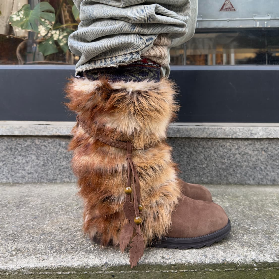 MUK LUKS 롱 퍼 랩 부츠 상품이미지10