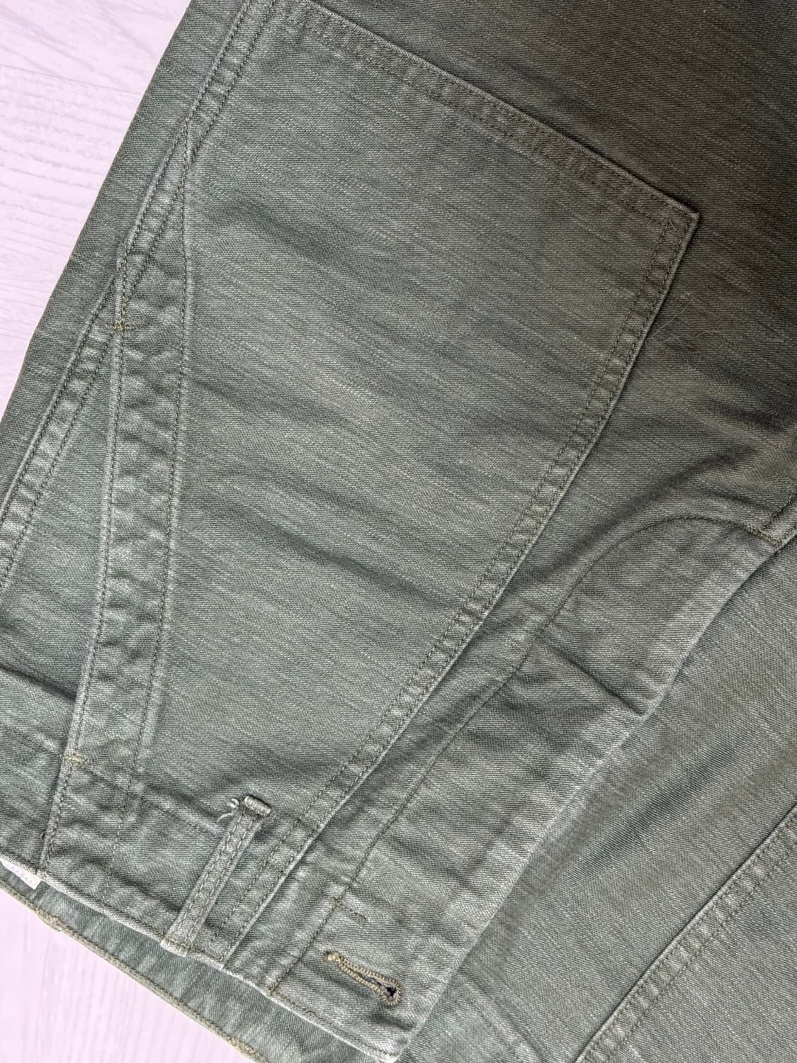 Orslow 오어슬로우 오리지널 레귤러 퍼티그팬츠 2 size  상품이미지6