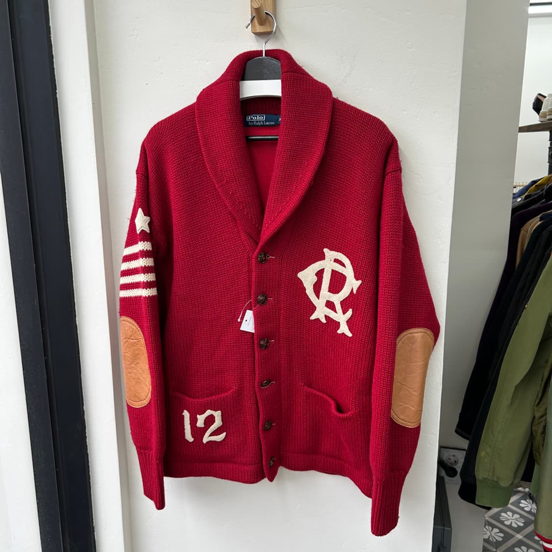 16361 - 폴로 랄프로렌 엘보 패치 가디건 상품이미지2