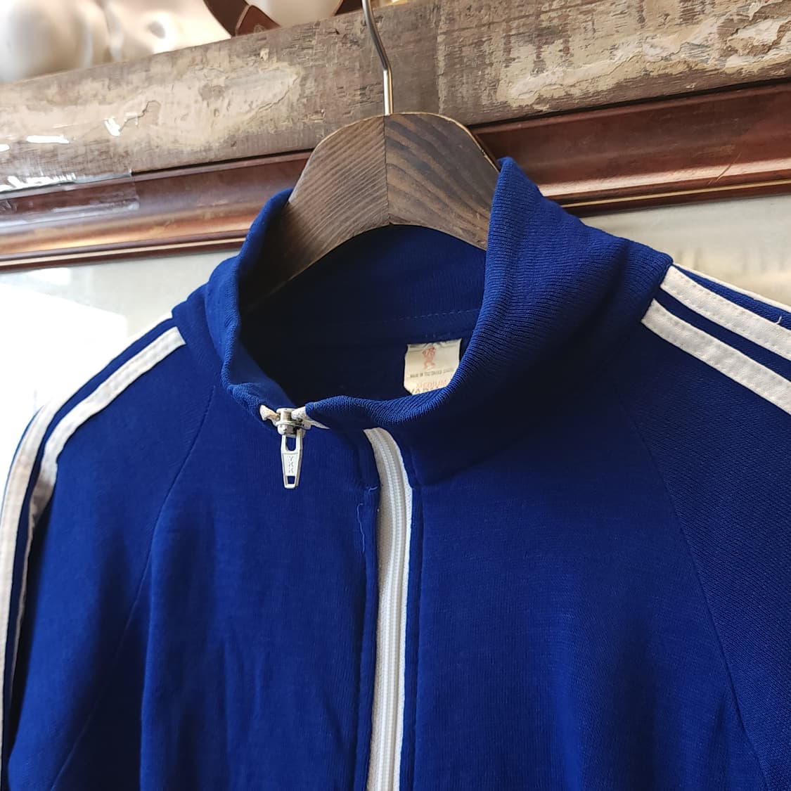 70s 빈티지 트랙자켓 집업자켓 매키낵 아일랜드 로열블루 m 상품이미지4