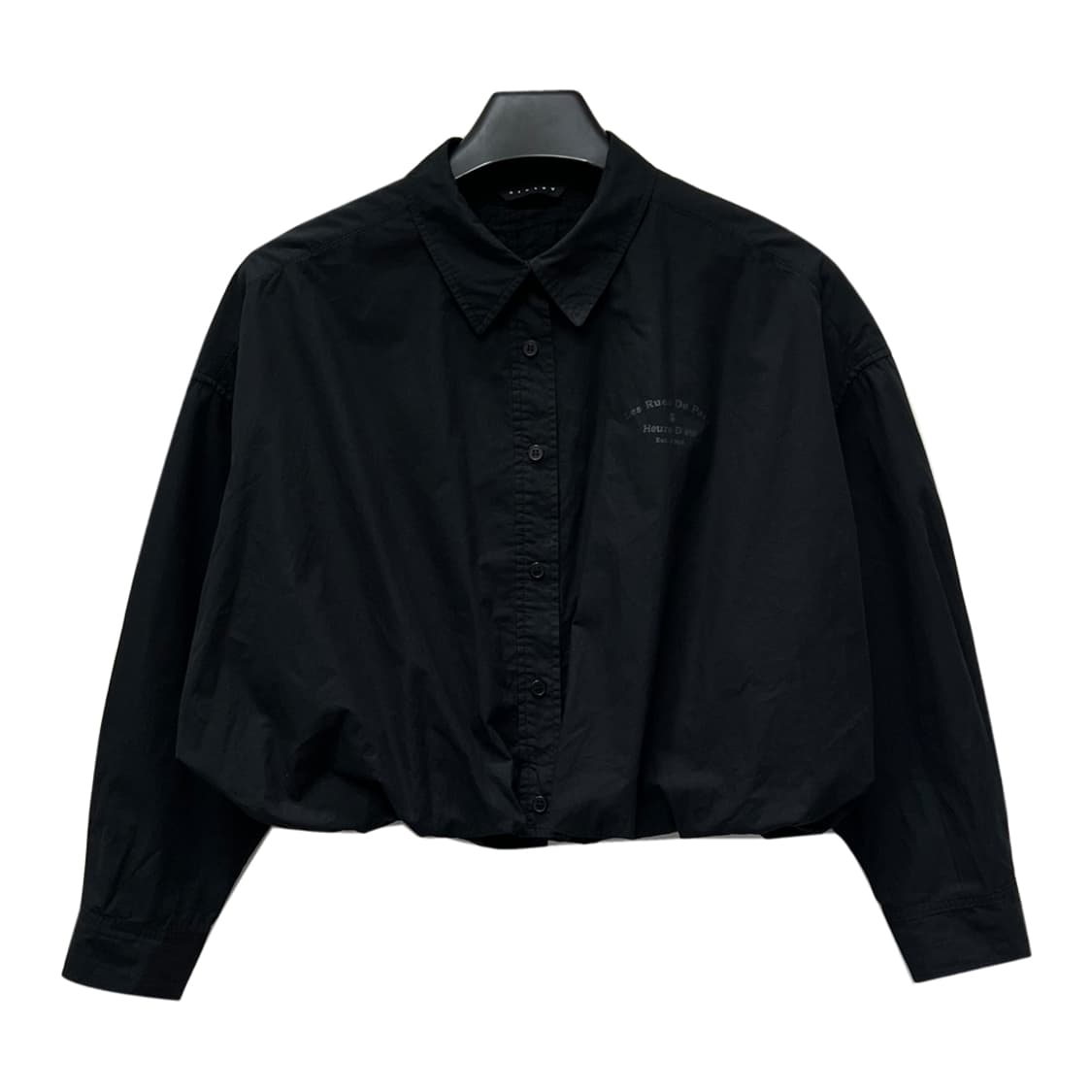 SISLEY 시슬리 밑단 볼륨 셔츠 블라우스 42 (55) 상품이미지1