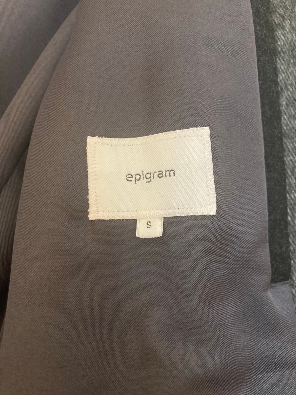 에피그램 체스터 필드 울 코트 95 상품이미지2