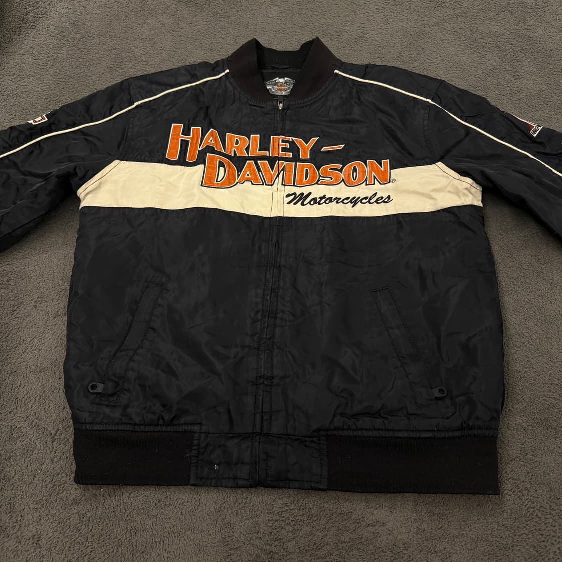 [ 정품/S ] 할리데이비슨 MA-1 항공 자켓 상품이미지3