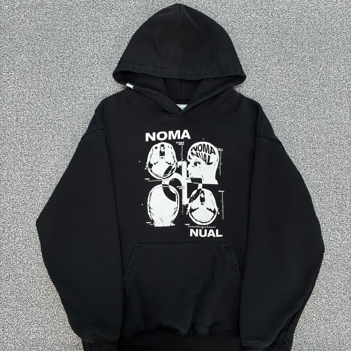 <노매뉴얼 오버핏 후드티> No.1540 상품이미지3