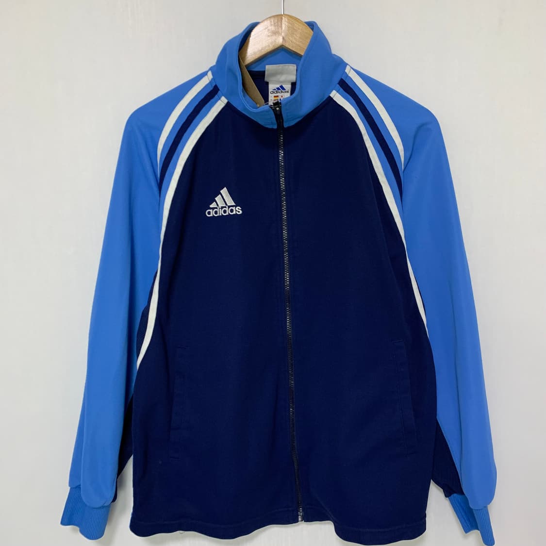 아디다스 네이비/스카이블루 트랙탑 빈티지 져지 체육복 M 상품이미지2