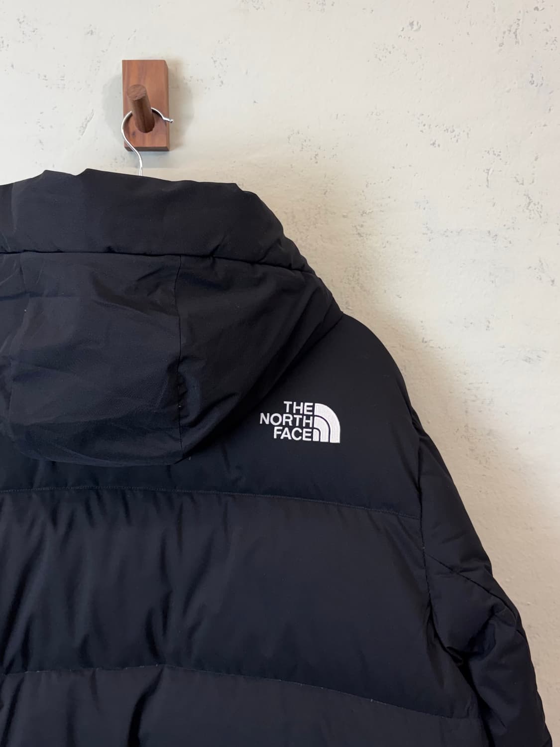 노스페이스 블랙 덕다운 패딩 상품이미지7