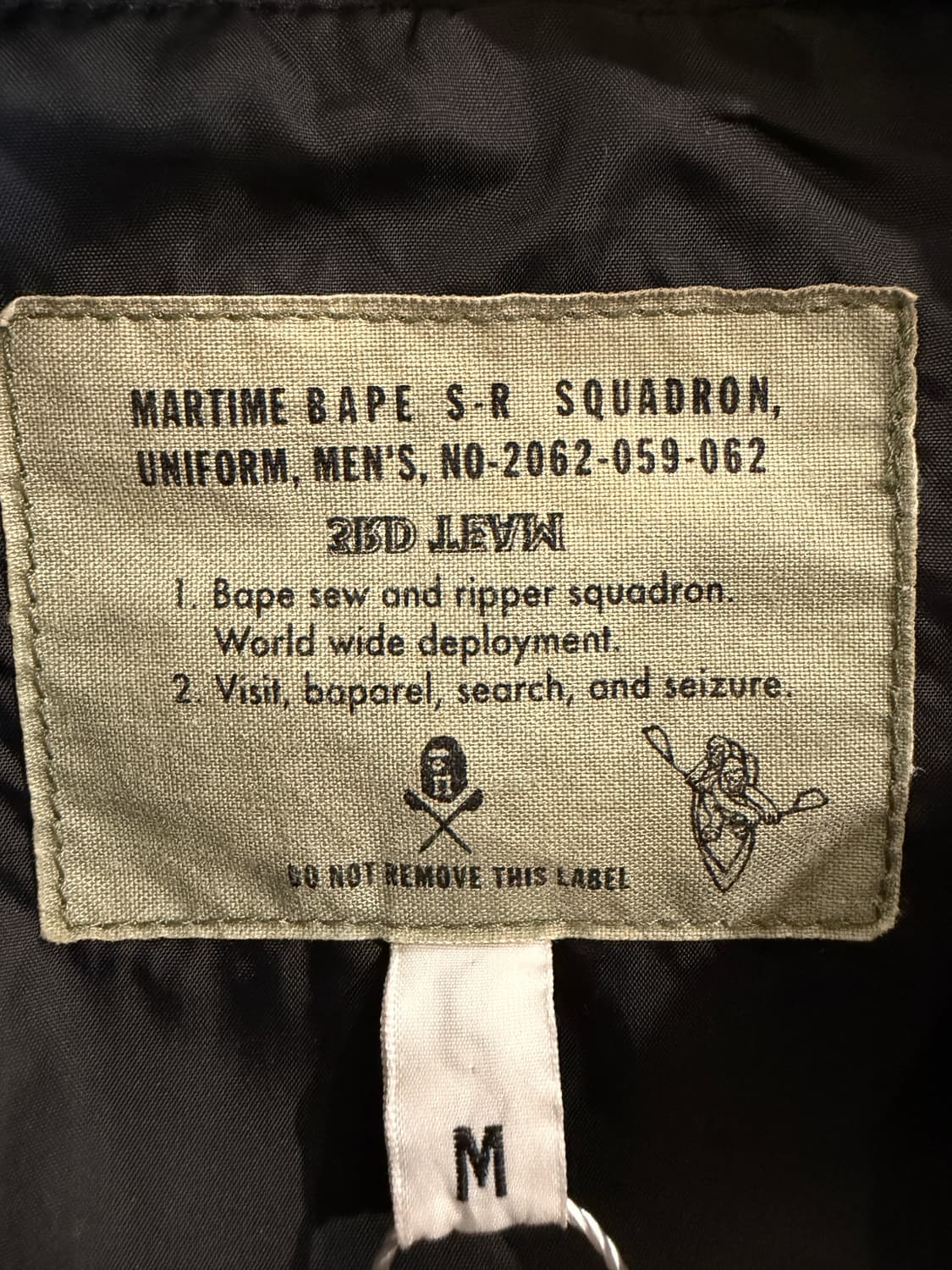 BAPE 베이프 워크 자켓 상품이미지6