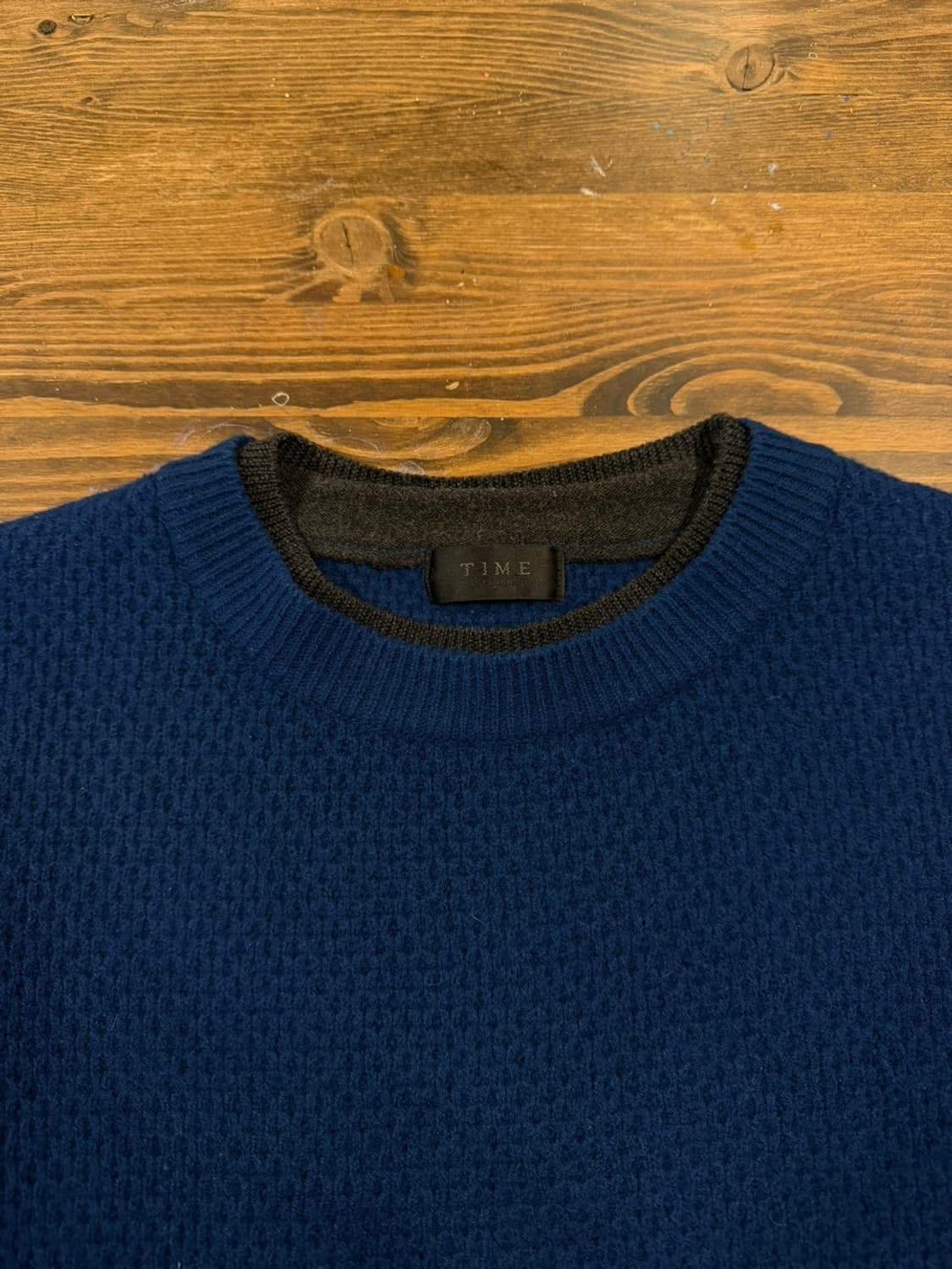 타임 옴므 와플 니트 슬림100 상품이미지8