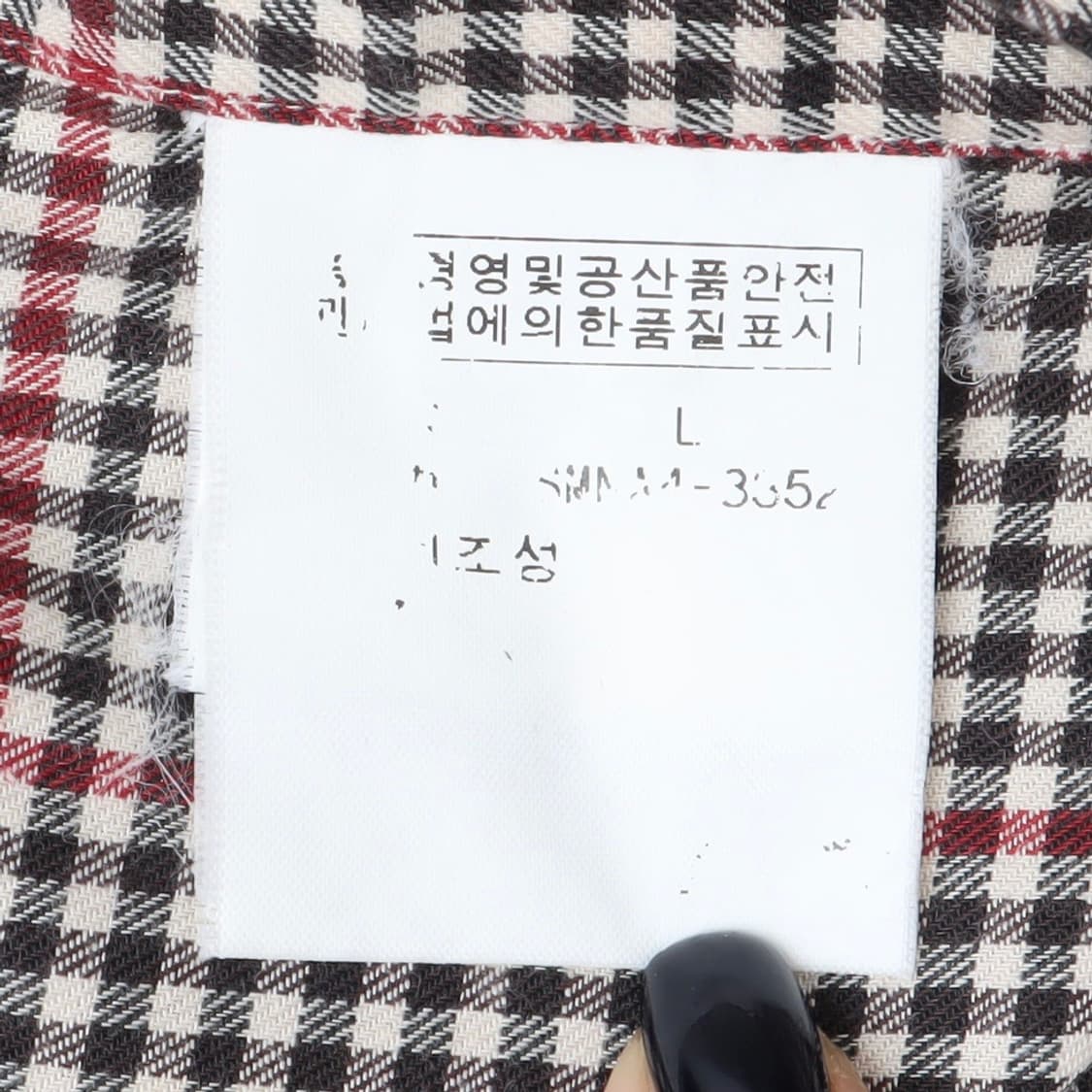 폴로 랄프로렌 브라운 깅엄 체크 블레이크 셔츠 상품이미지9