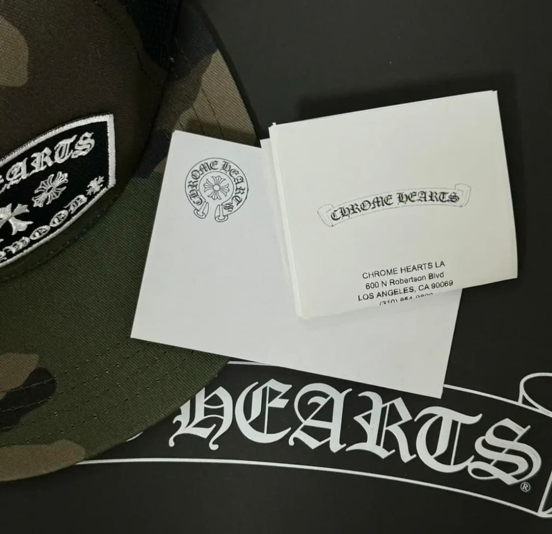 크롬하츠] 카모 메쉬 트러커 햇 (Chrome Hearts King Ta 상품이미지2