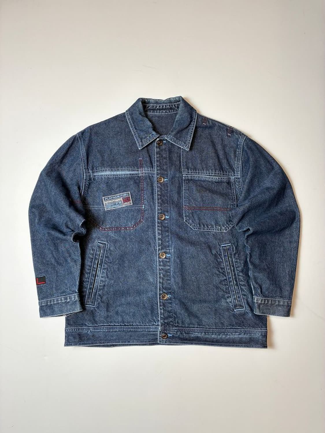 PLATINUM FUBU푸부 00's올드스쿨 코치 데님 자켓 PN8226 상품이미지1