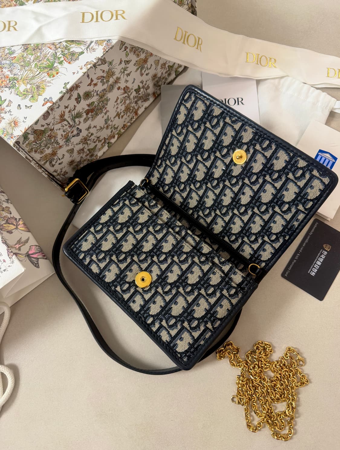 정품 디올 몽테인 투인원 파우치백  상품이미지7