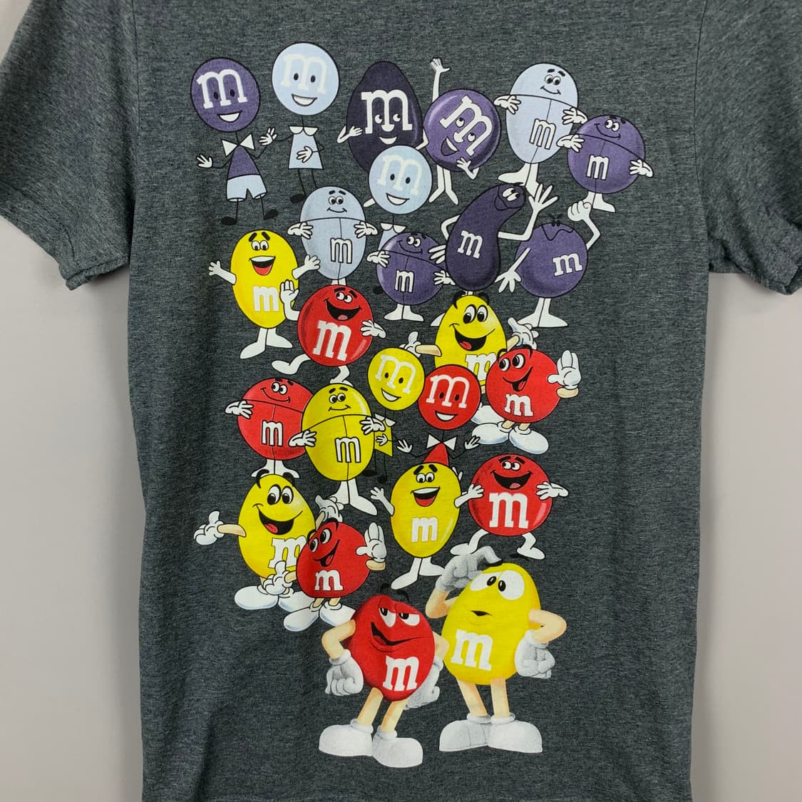 Vintage 빈티지 m&m 차콜 반팔 티셔츠  상품이미지3