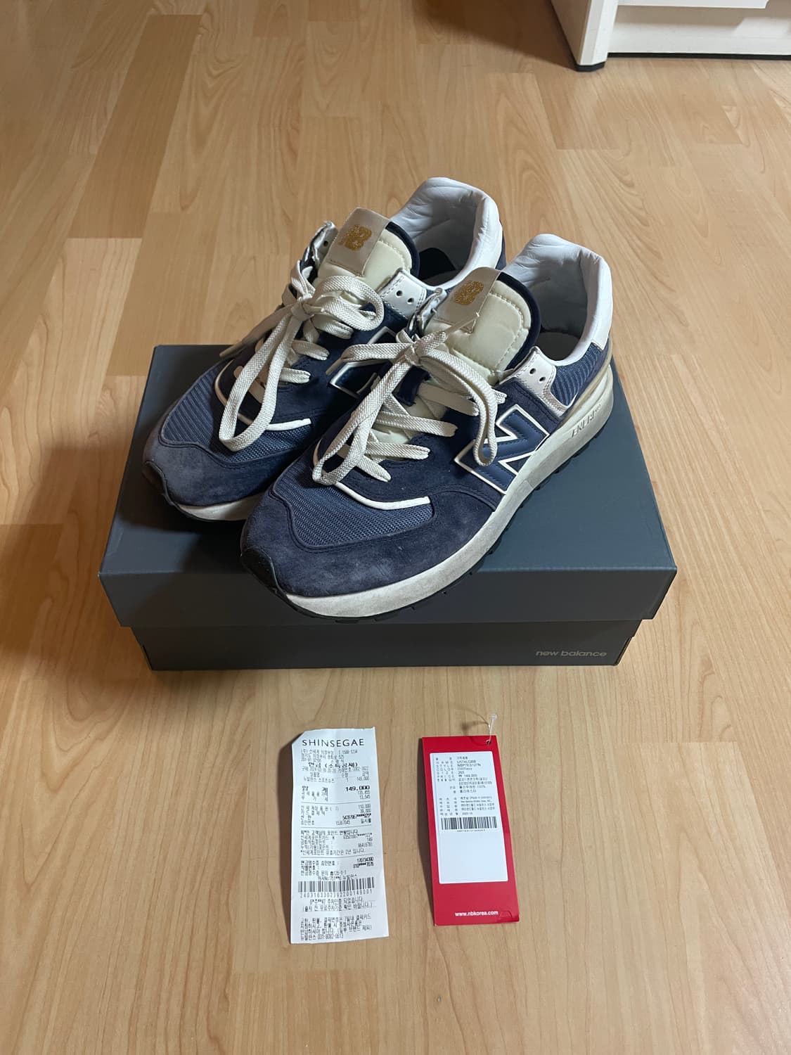 [급매] 뉴발란스 574 레거시 네이비 (265) 상품이미지2
