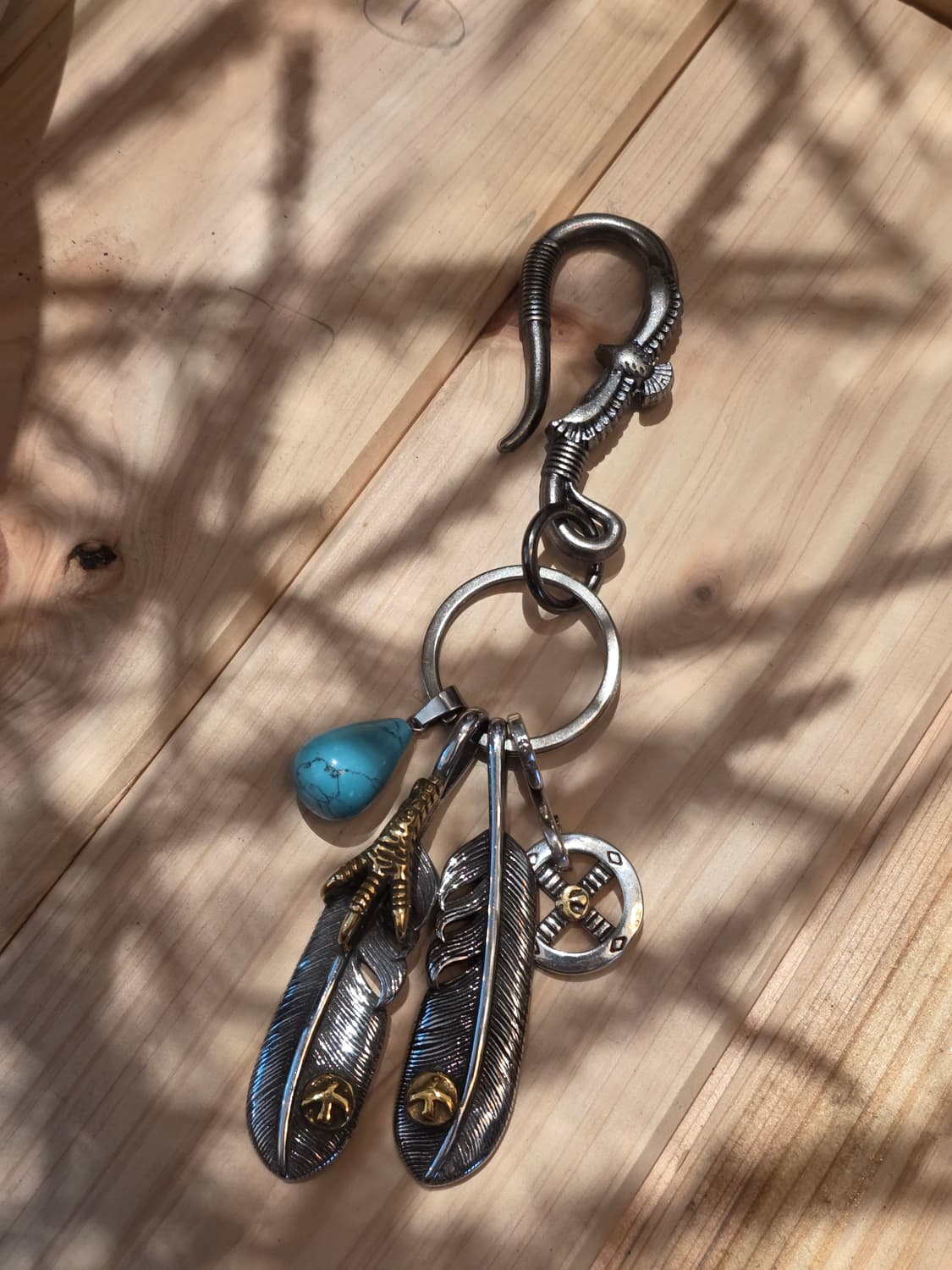 🦅🌵
Native Feather navajo Keyring 상품이미지2