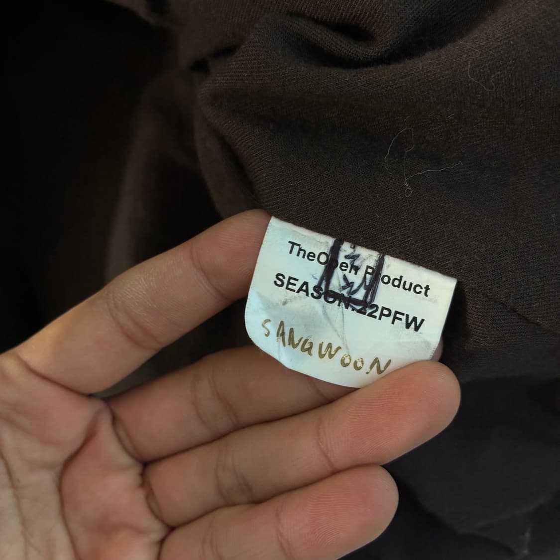 The open product  더오픈프로덕트 서클러 포켓 봄버 자켓   상품이미지8