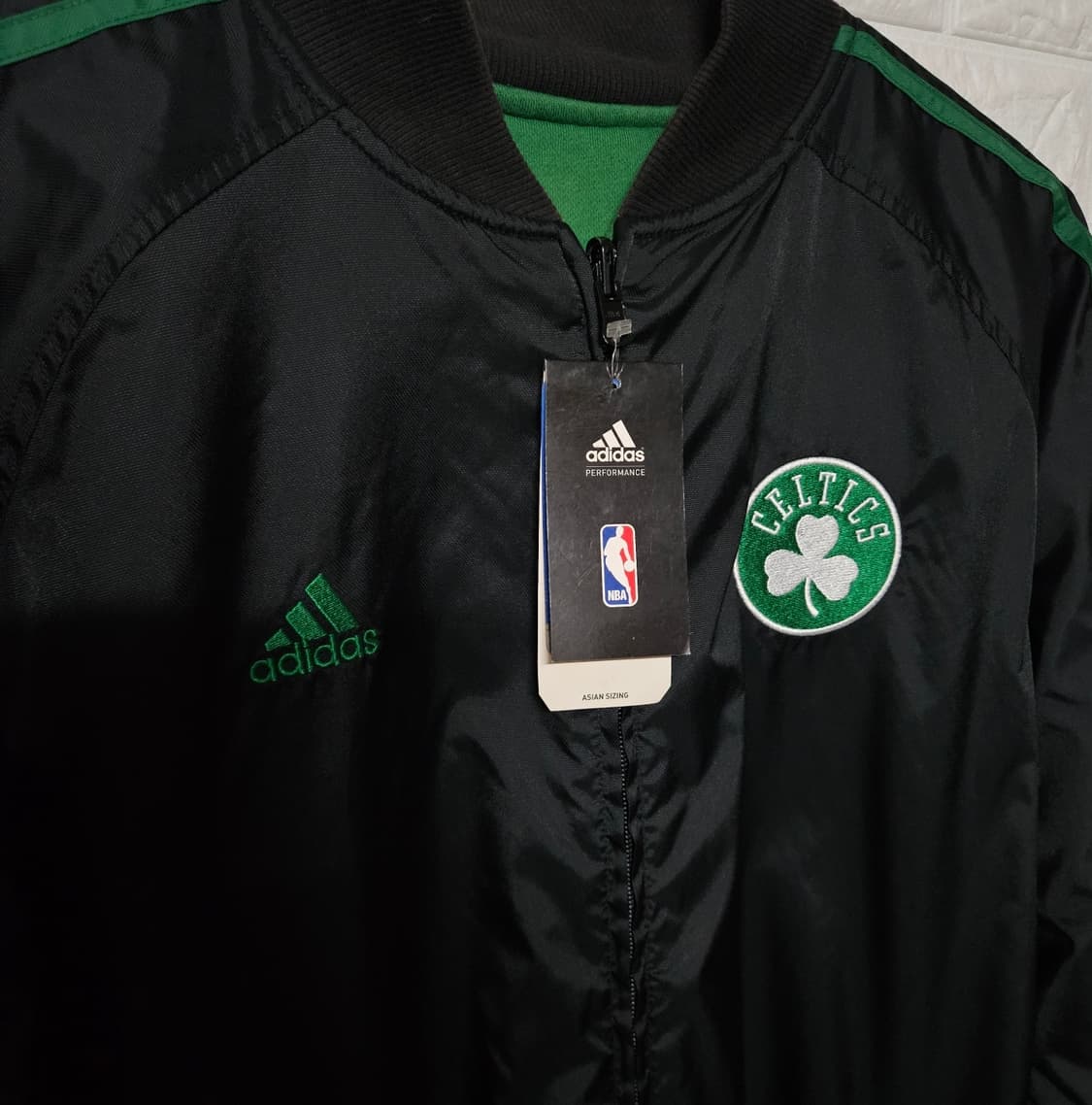 [100] 아디다스 빈티지 NBA 보스톤셀틱스 리버서블 자켓 상품이미지7