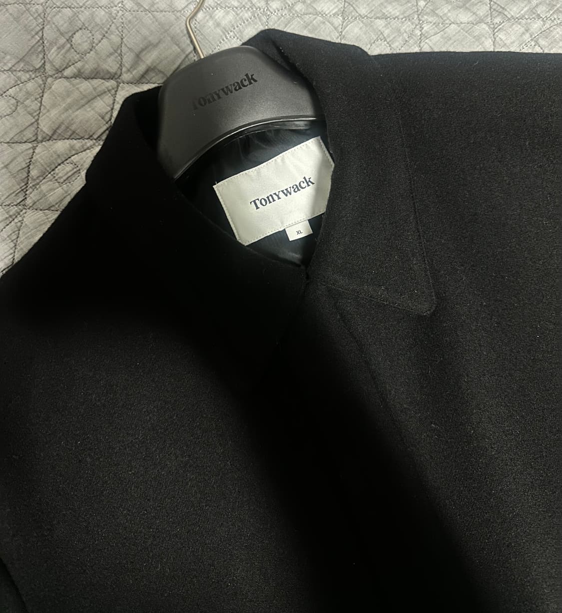 토니웩 / 버진울 크롭자켓 블랙 / XL 상품이미지5