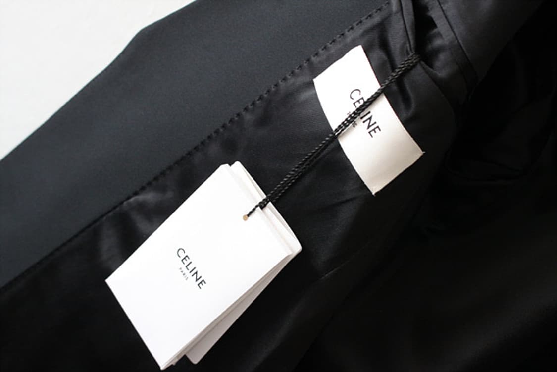 CELINE 셀린느 블랙 롱 울 코트 자켓 새제품 상품이미지10