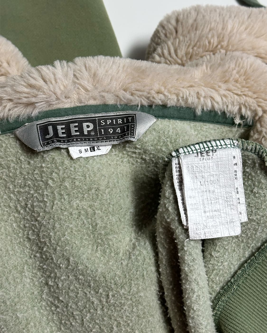 JEEP 쉐르파 기모 후드집업 상품이미지5