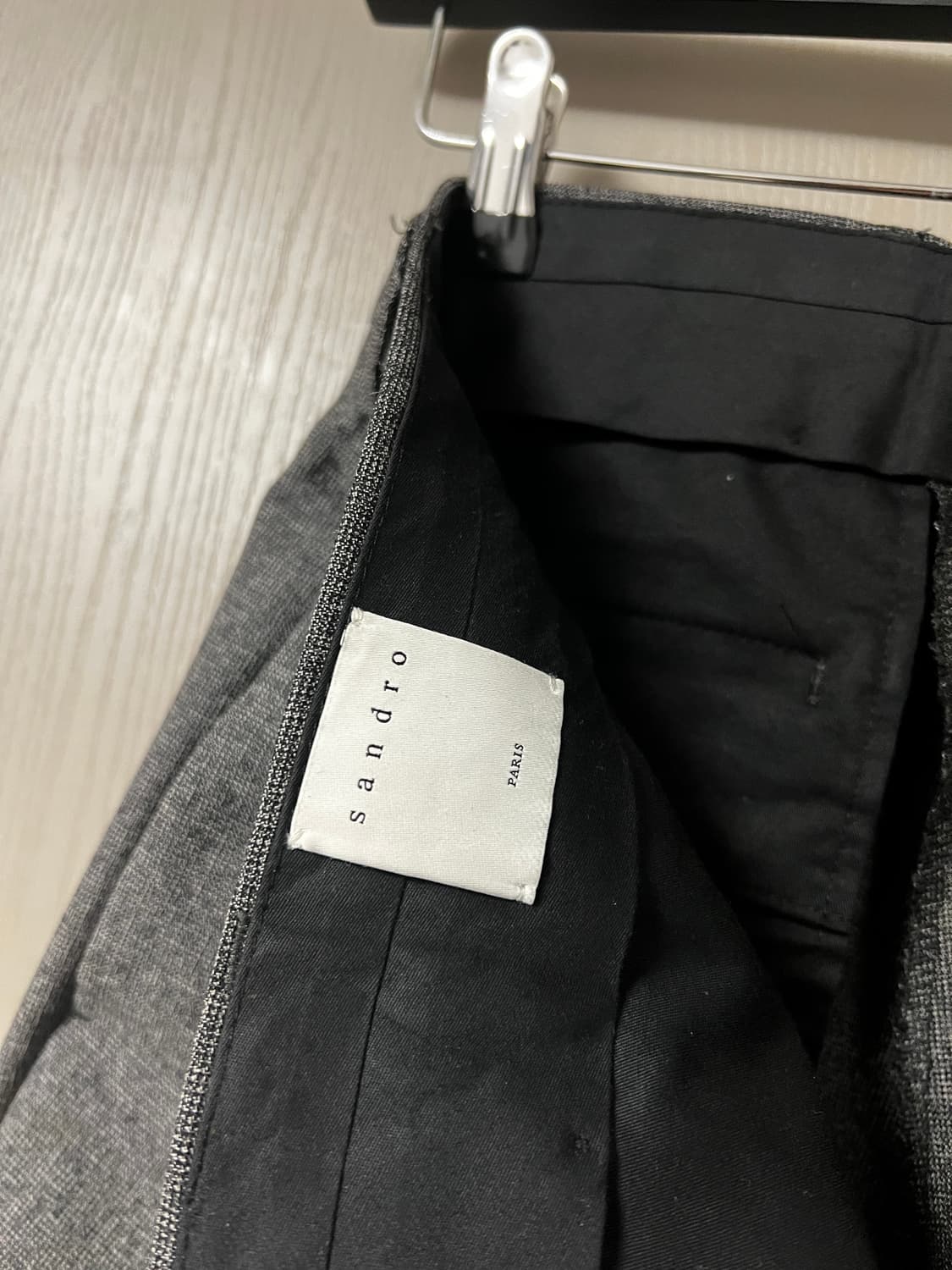 산드로 옴므 수트 셋업 그레이 상품이미지5