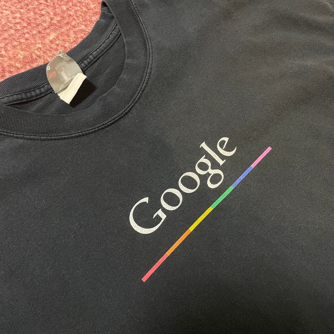 Google x Hanes 빈티지 티셔츠 Y2K 상품이미지1