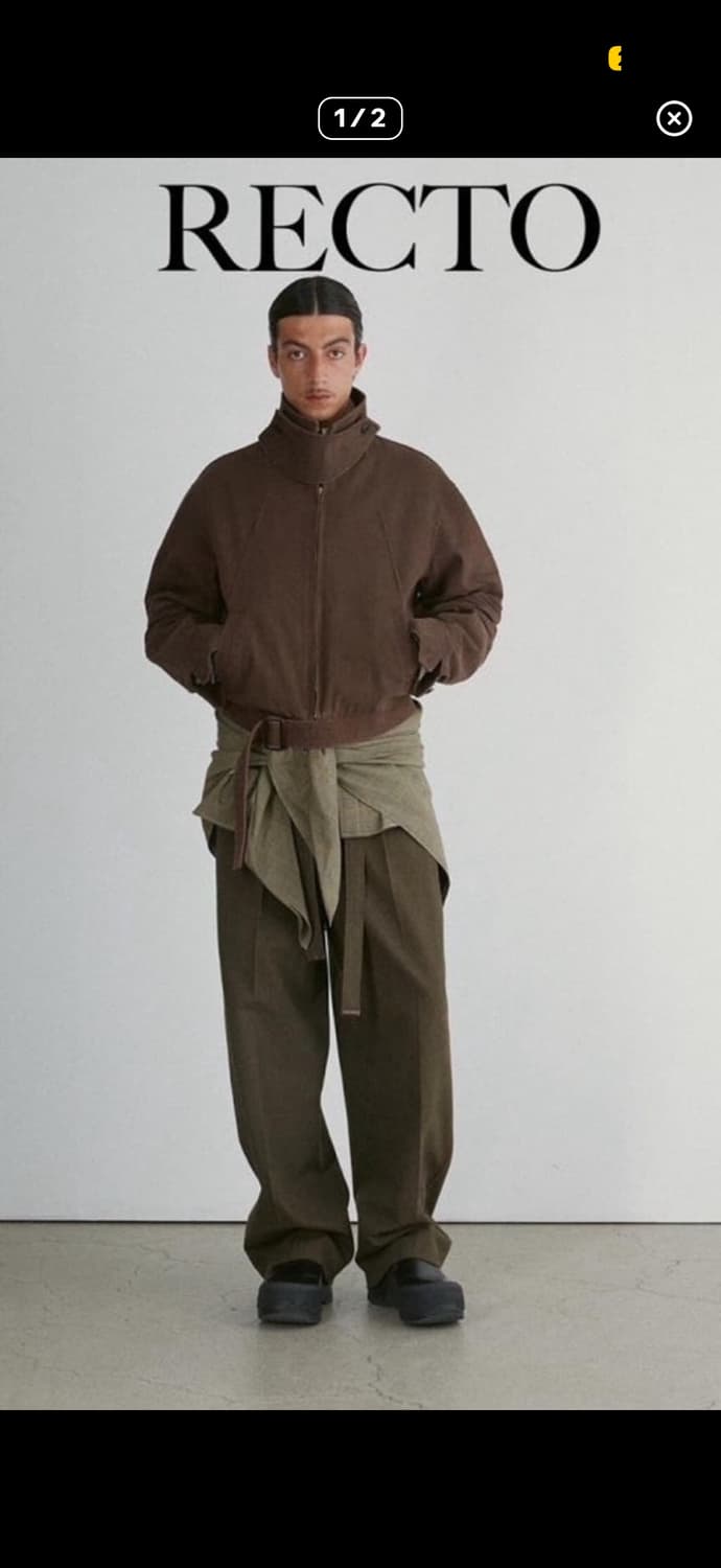 (구매) 렉토 빈티지 해링턴 자켓 상품이미지1