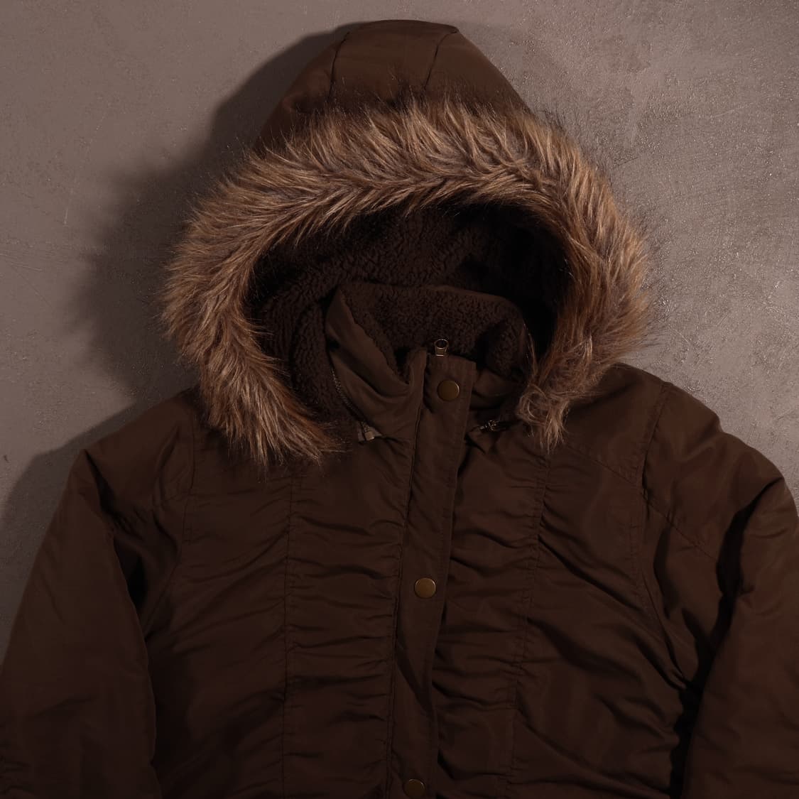 GRUNGE FUR HOODIE JACKET 상품이미지2