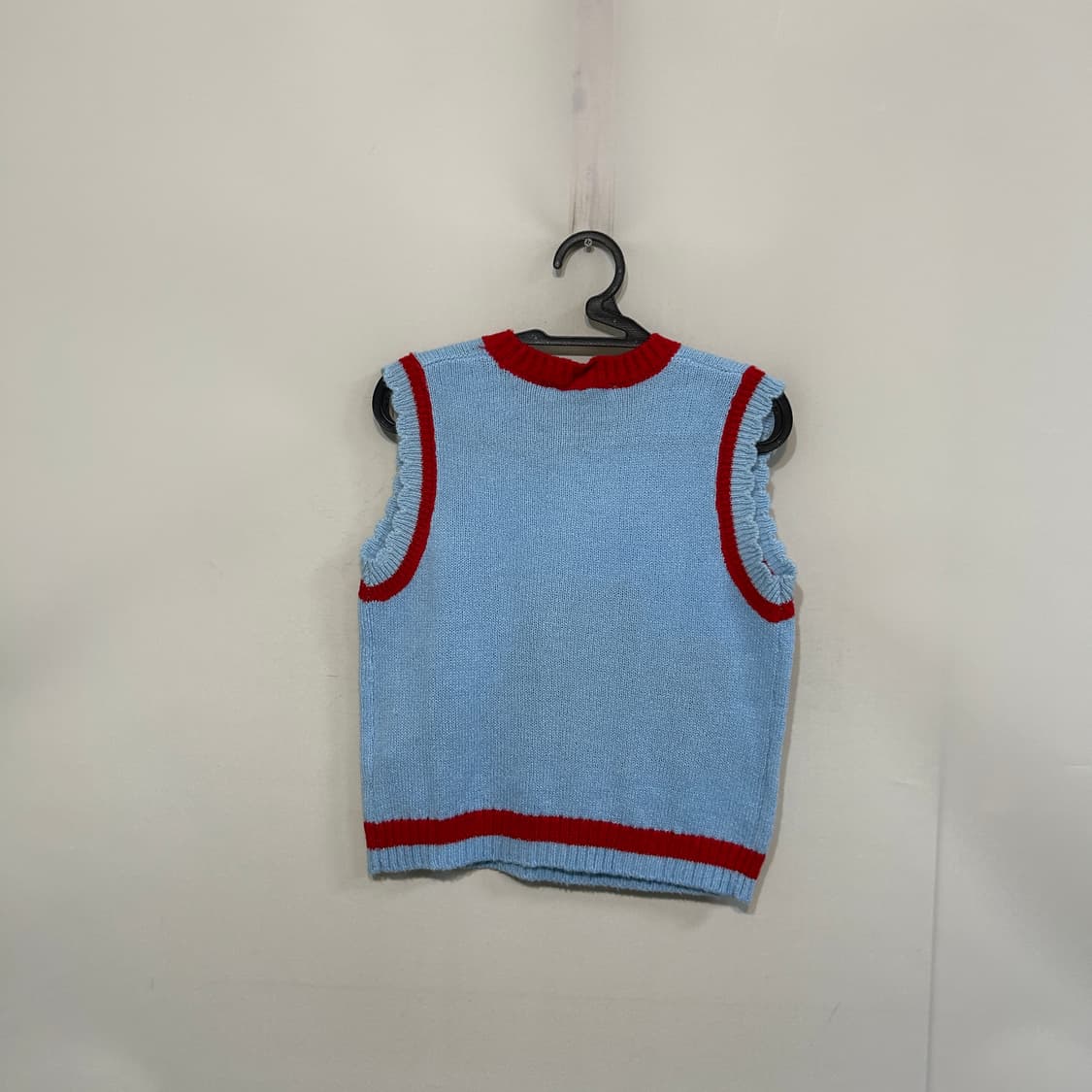 자라 여성 자수 니트 베스트 M 상품이미지3