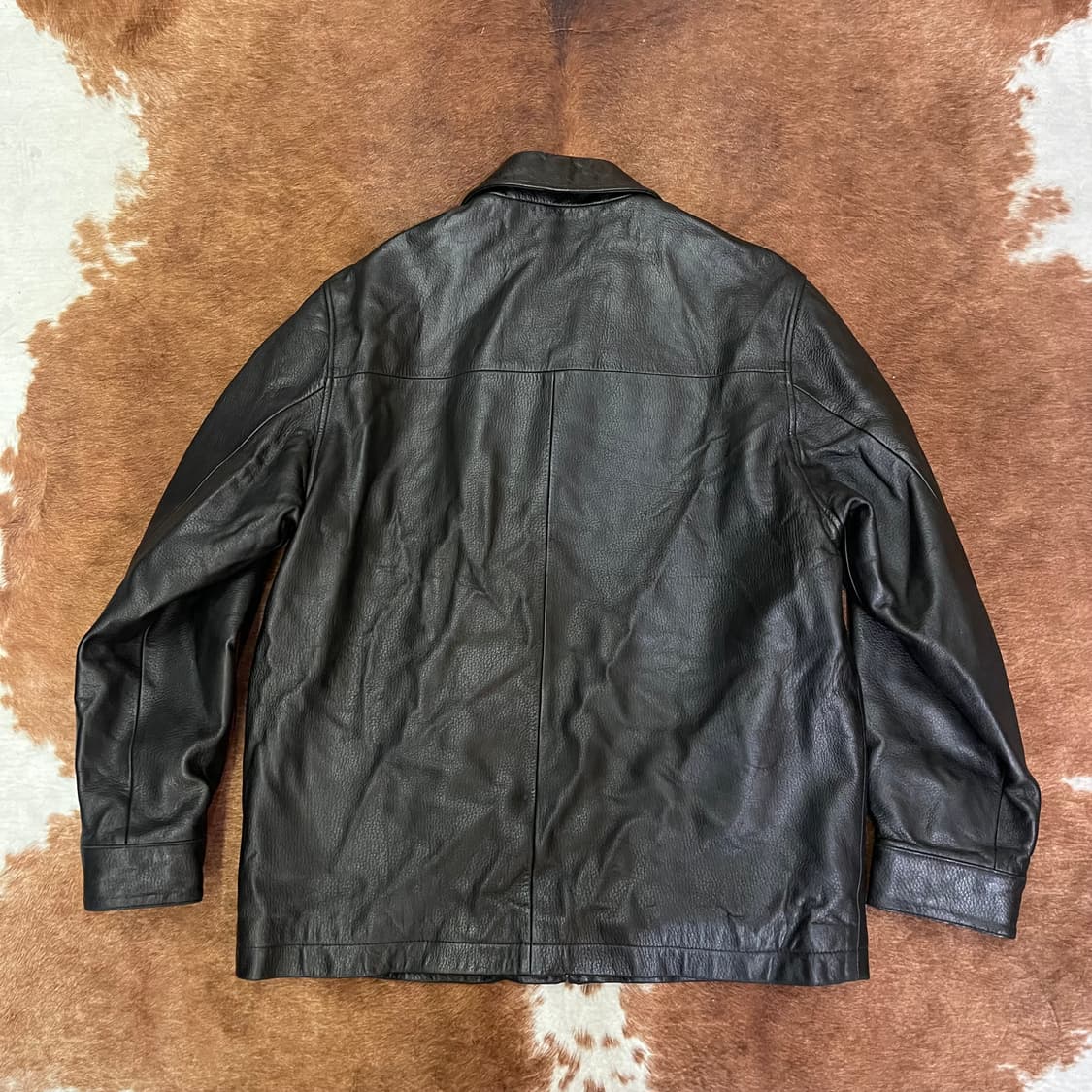 Vintage THE HUNT leather jacket 상품이미지9