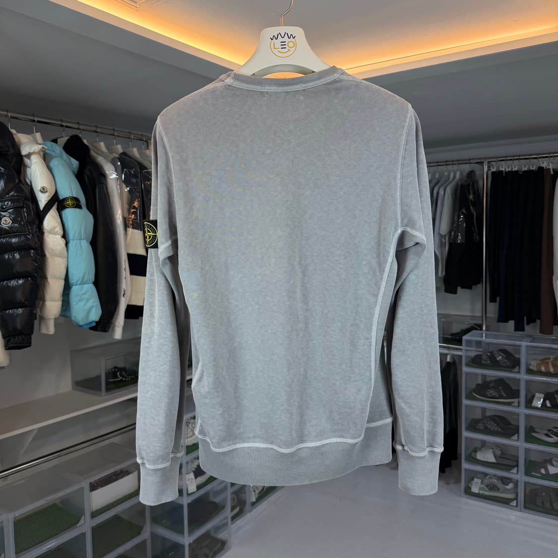 [리오브전포점] 스톤아일랜드 맨투맨 그레이 S 상품이미지3