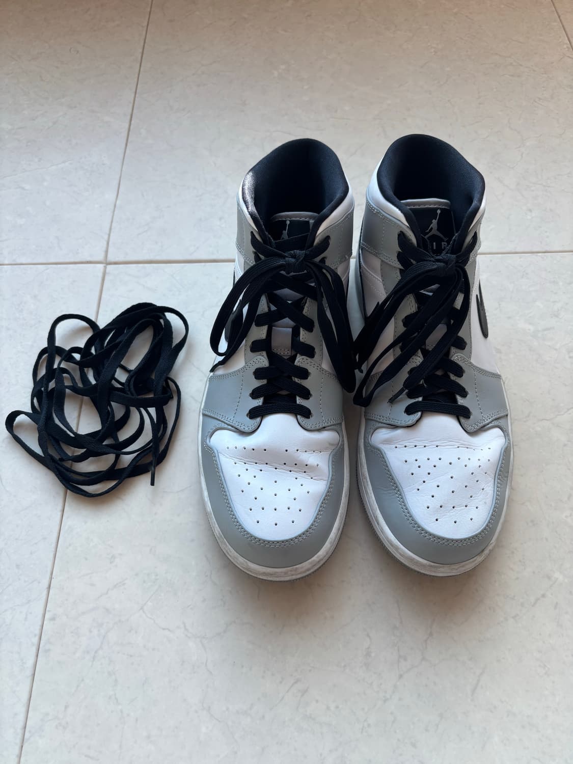 나이키 조던 1 미드 라이트 스모크 그레이 285 상품이미지1