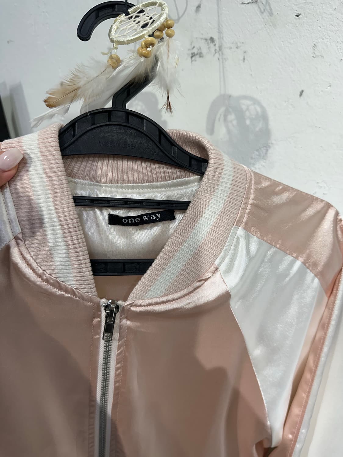 Jpn 일본빈티지 재패니즈 오리엔탈 핑크 스카잔 자켓 상품이미지9