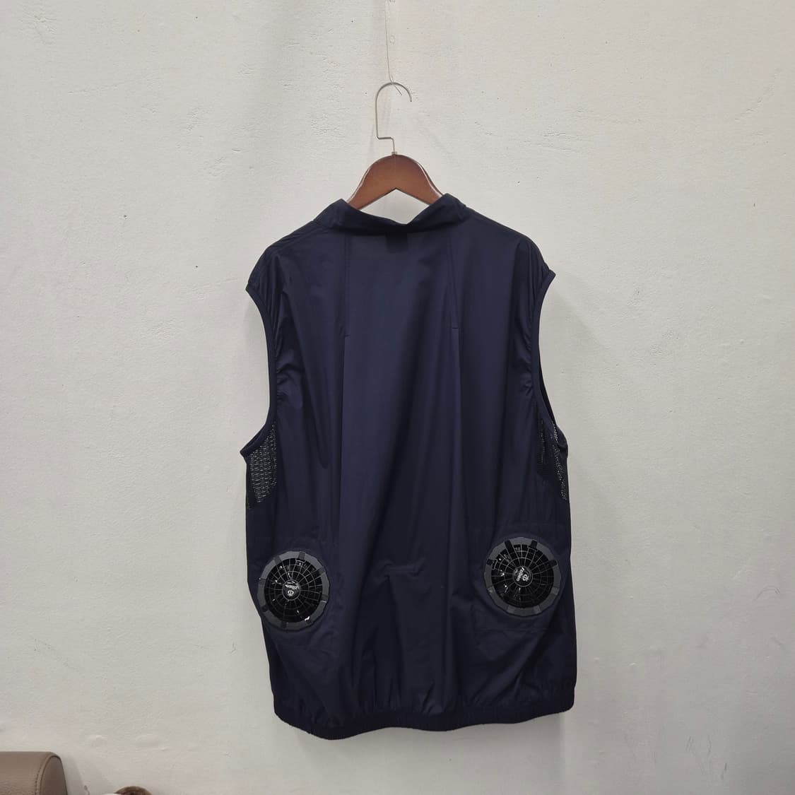 지벤 작업 조끼 에어 쿨링 팬 선풍기 110 상품이미지6