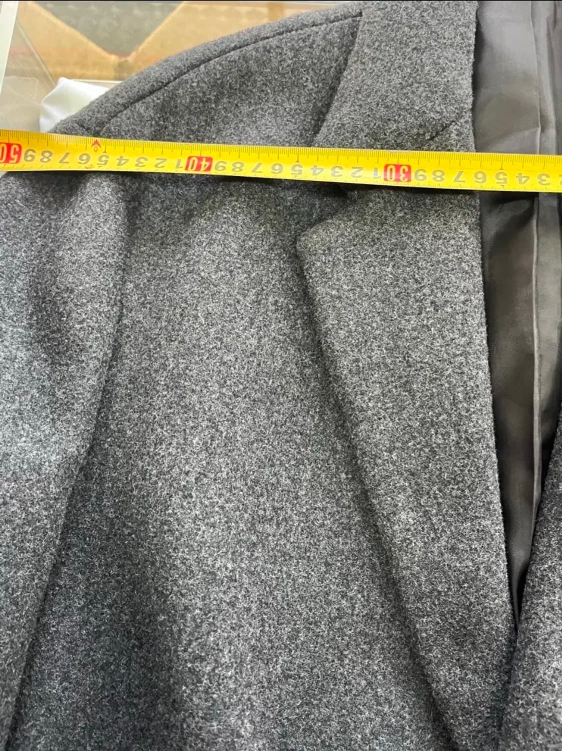 시스템옴므 한섬 울100% 더블 롱코트 남성 100 사이즈 상품이미지3