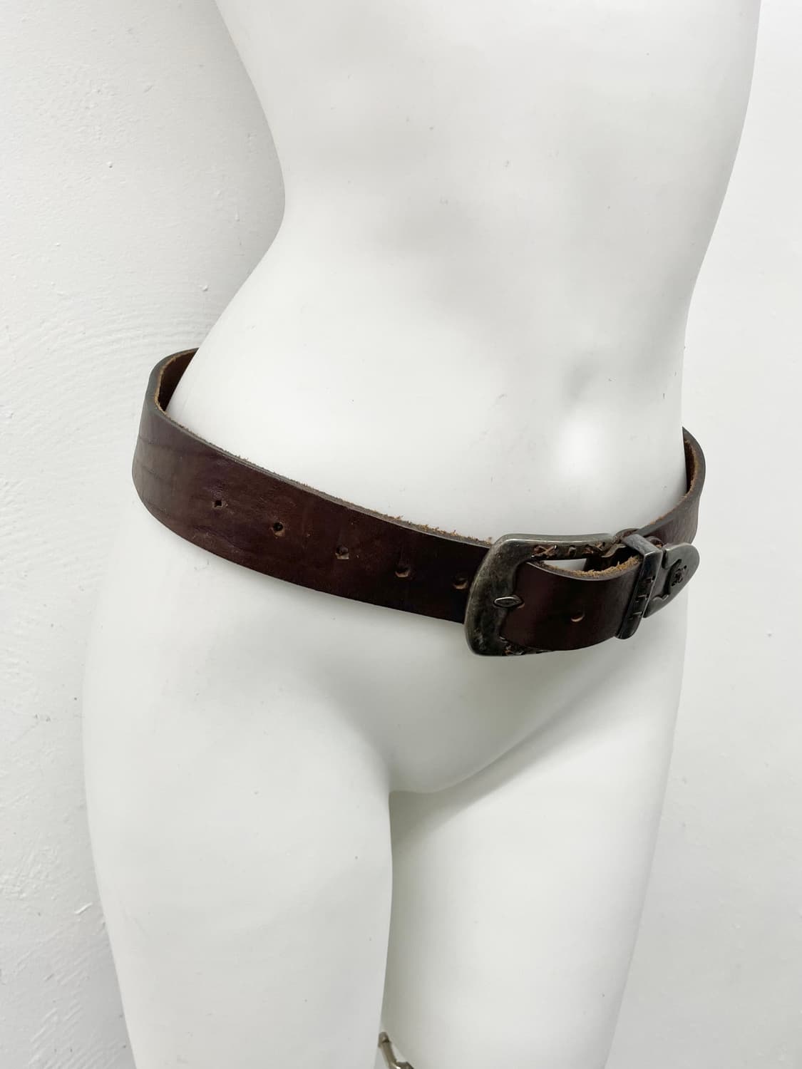 리얼레더 웨스턴 버클 벨트 상품이미지3