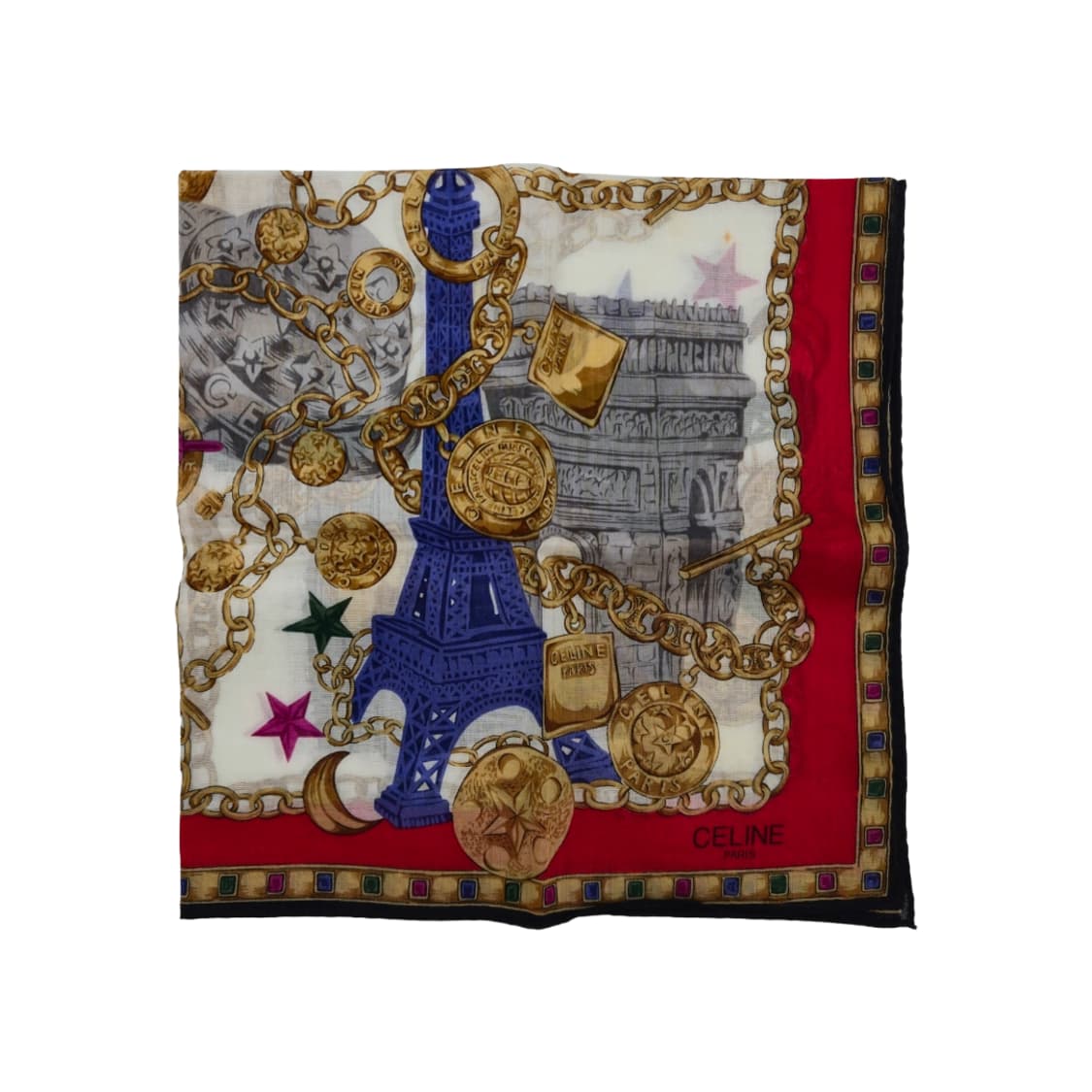 CELINE 셀린느 손수건 스카프 [BF10454-563-05] 상품이미지1