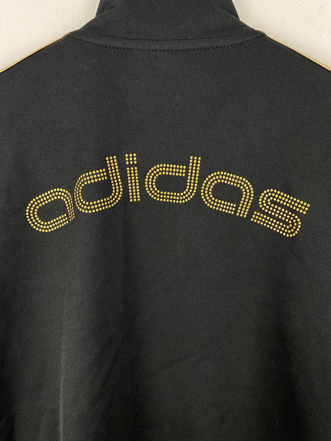 아디다스 검정골드 검골 백로고 트랙탑 져지 S 상품이미지3