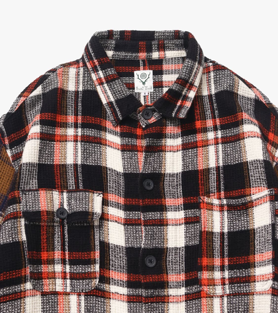 SOUTH2 WEST8 - COVERALL CHECK SHIRT 상품이미지2