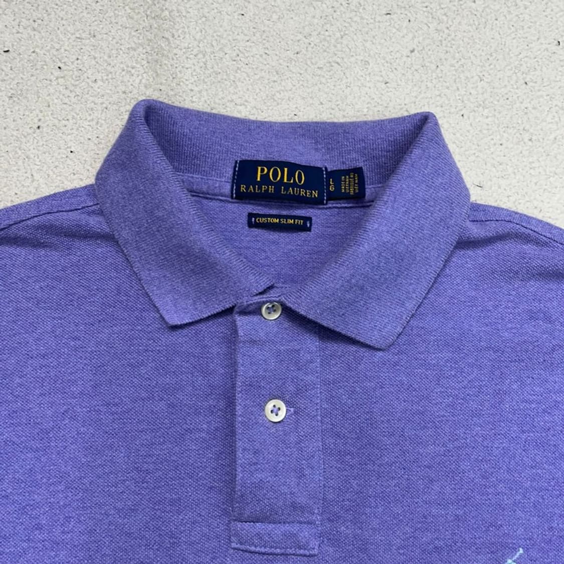 RALPH LAUREN pk 롱슬리브 티셔츠 퍼플 L 상품이미지4