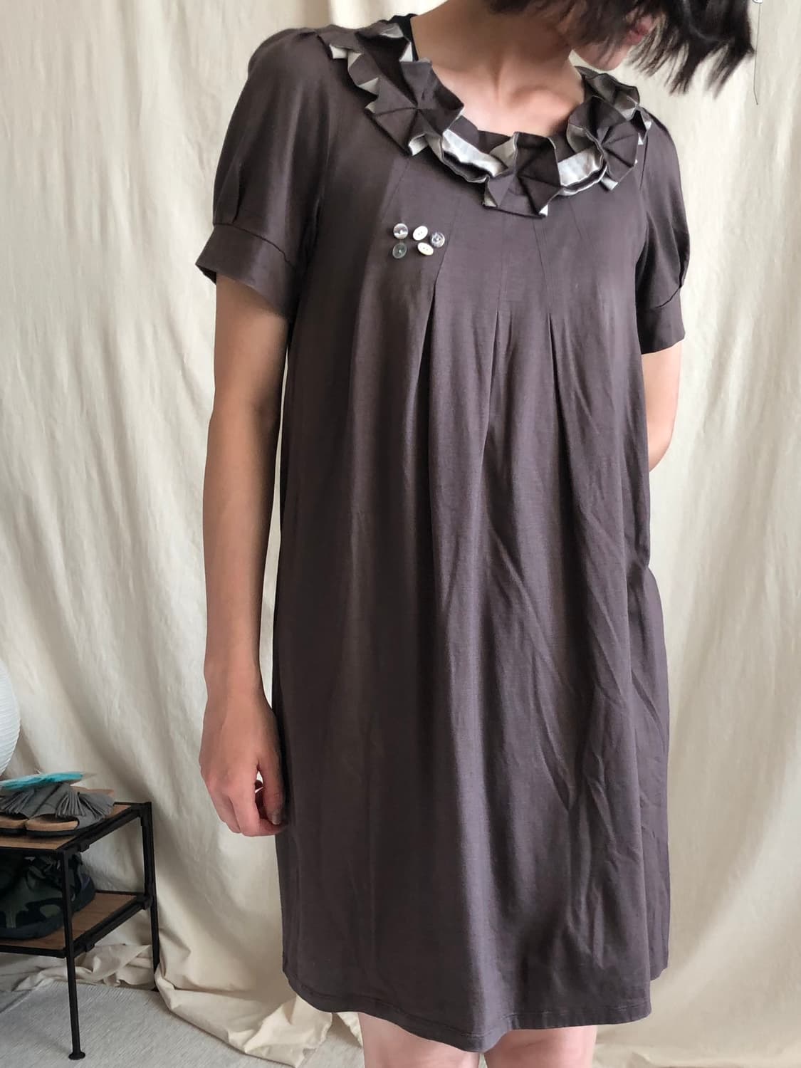 Hiroko Koshino 히로코 코시노 미니드레스 상품이미지7
