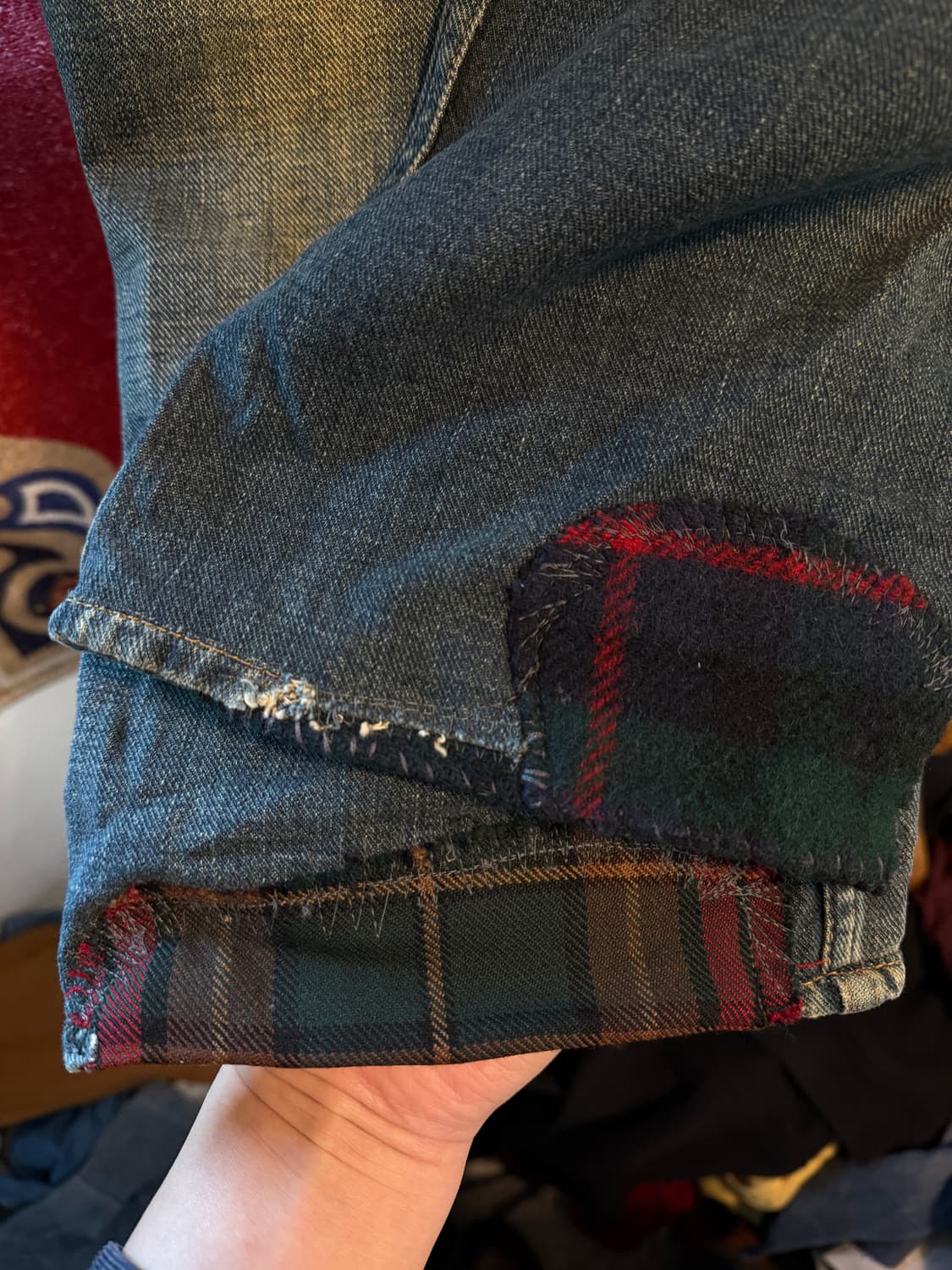 Polo Ralph Lauren 패치워크 데님 (38x32) 상품이미지3