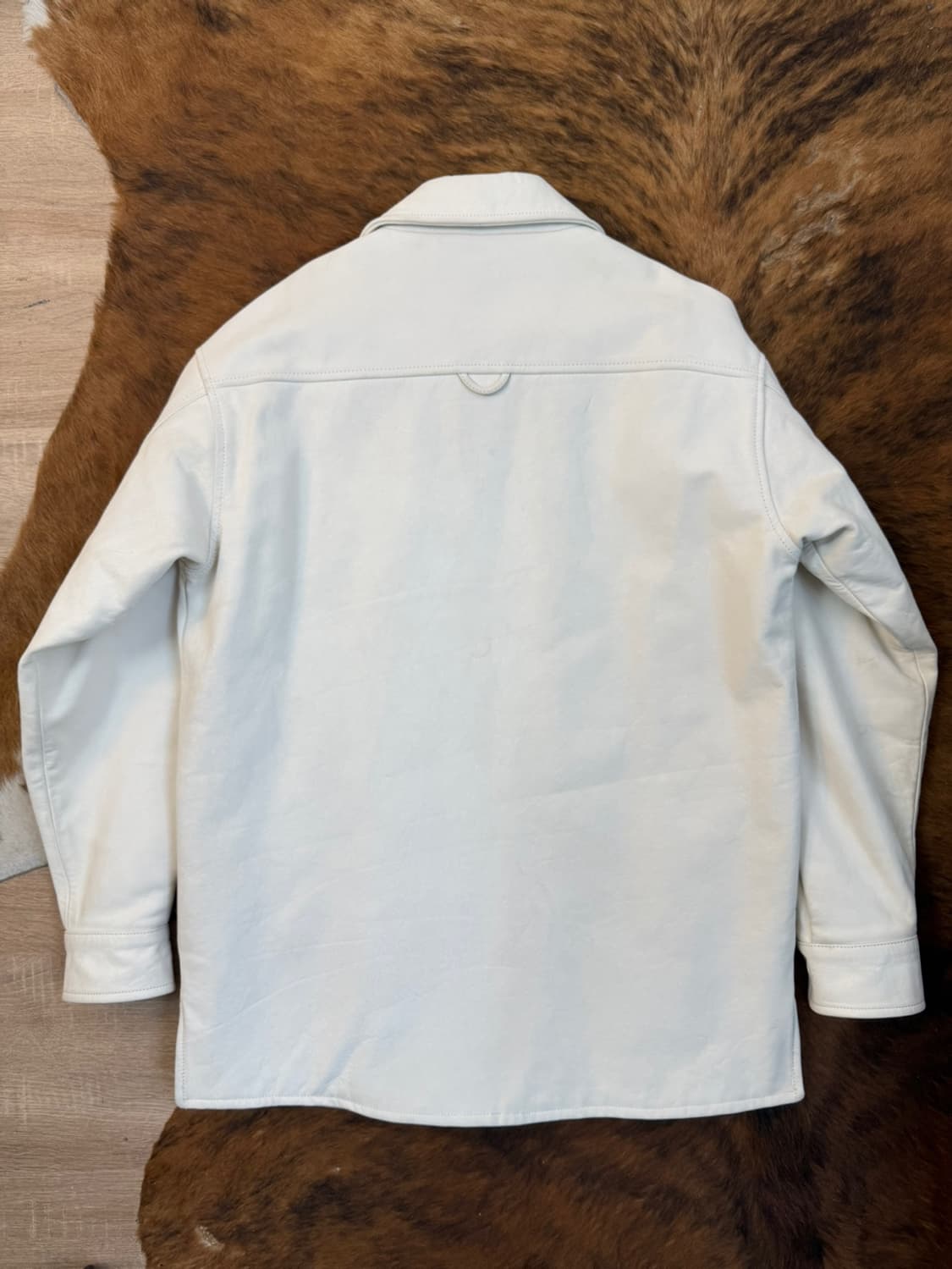 메종 마틴 마르지엘라 x H&M 레더 셔츠 자켓  상품이미지4