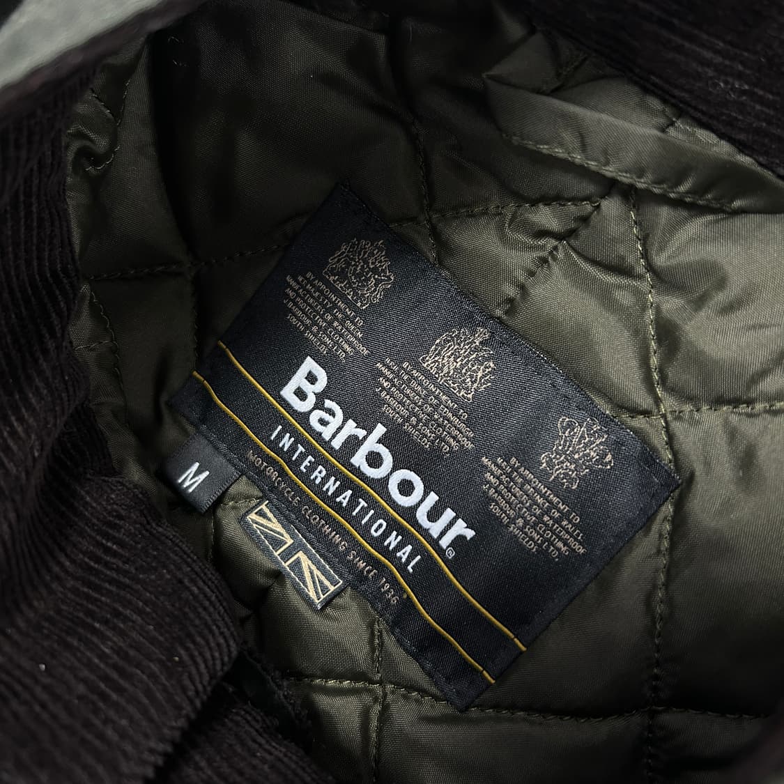 바버 인터네셔널 듀크 왁스자켓(M) 상품이미지2