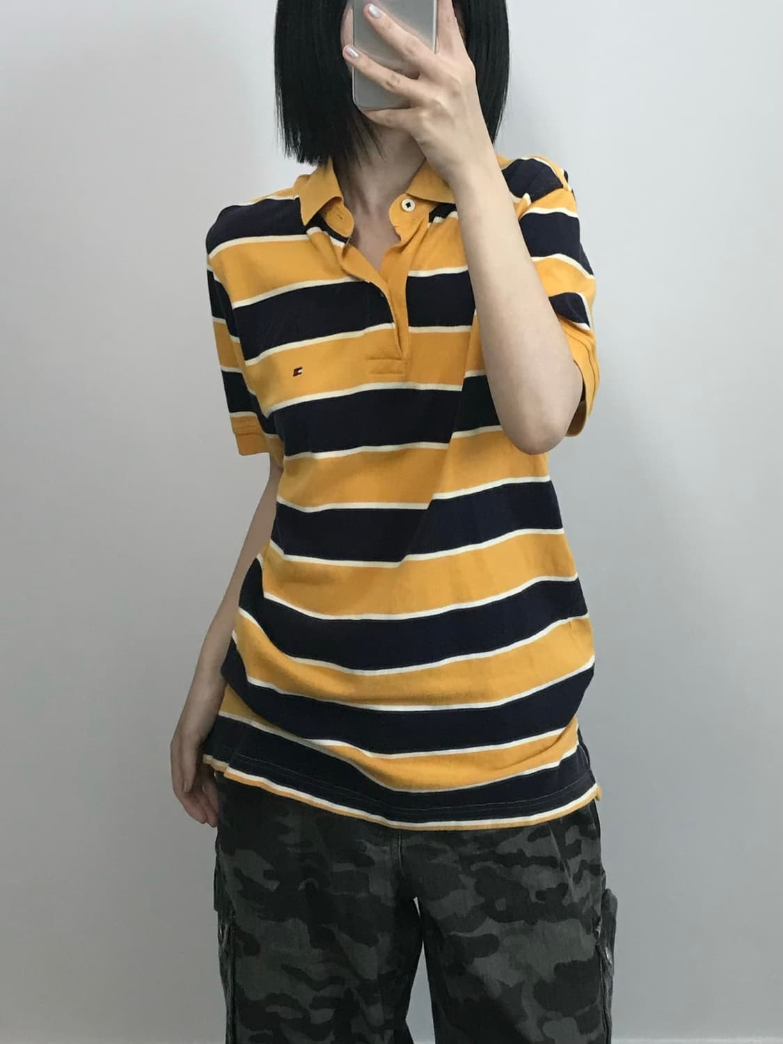 타미힐피거 단가라 PK 반팔 티셔츠 상품이미지1