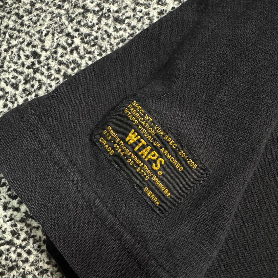 Name : WTAPS 크로스 본 후면빅로고 롱슬리브 :) 상품이미지4