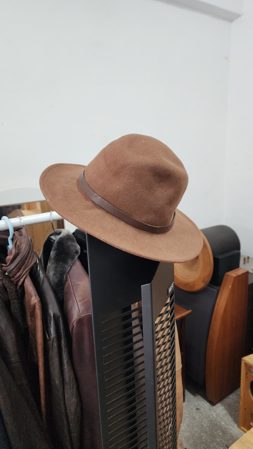 디스커버리 채널 울 펠트 중절모 페도라 상품이미지1