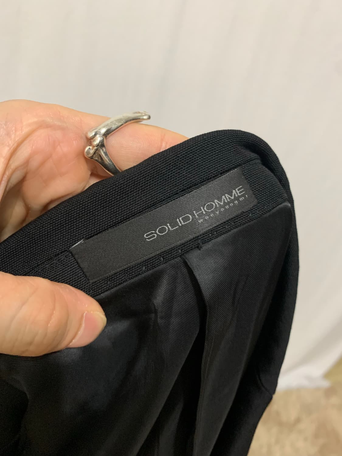 솔리드옴므 디테일 블레이저 상품이미지3