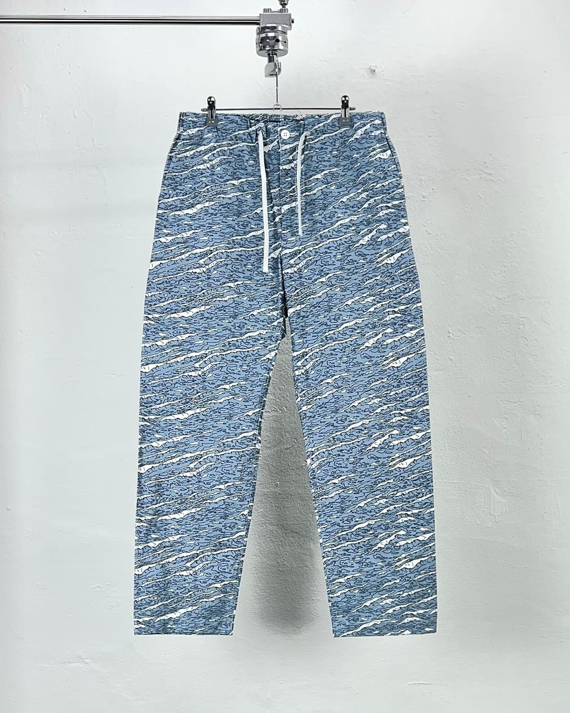 아펜처 웨이브 어센틱 카모 드로즈 코튼 팬츠 상품이미지1